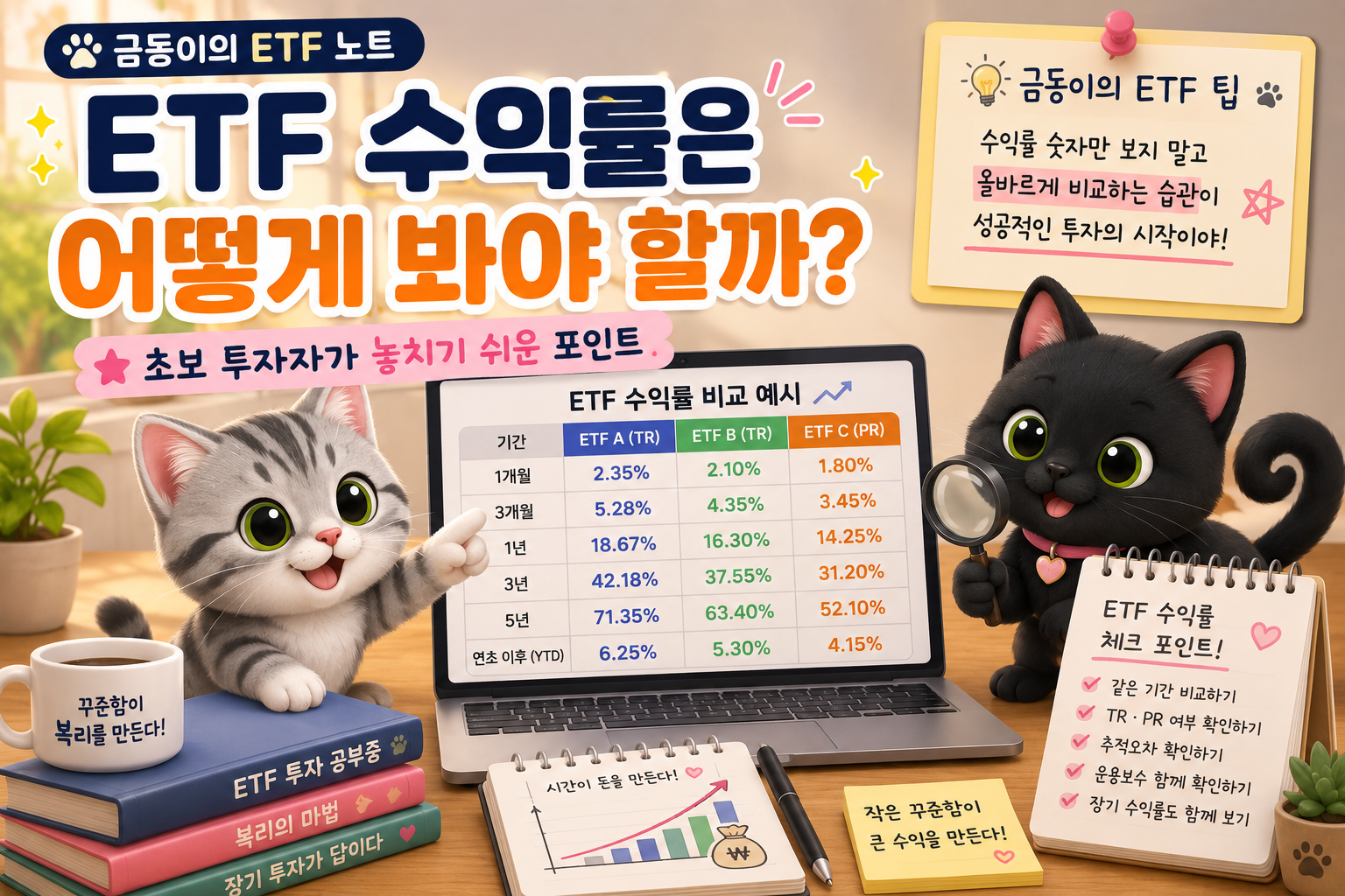 국내 주식 ETF 수익률 관련 내용