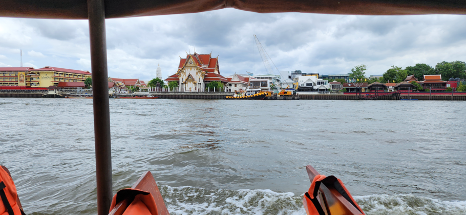 차오프라야강 수상관광사진