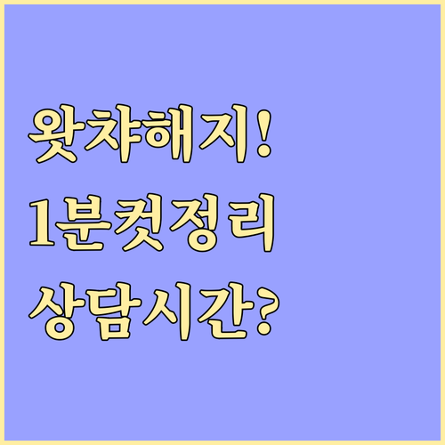 왓챠 해지 방법 및 고객센터 상담 시..