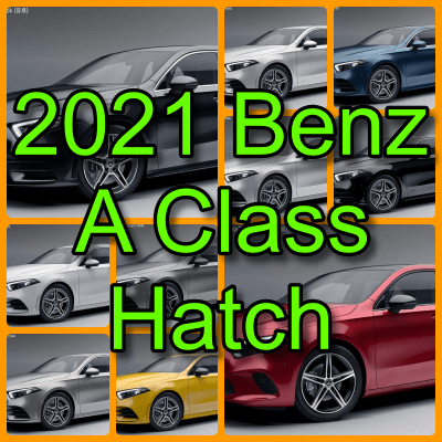 벤츠 A 클래스 해치백 색상코드 -