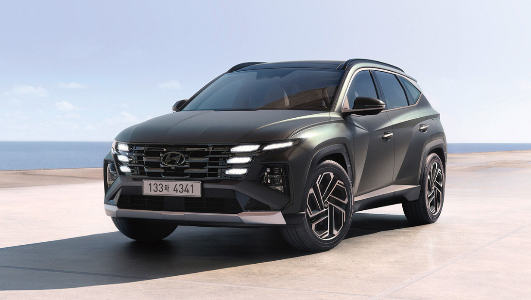 투싼 하이브리드 외형