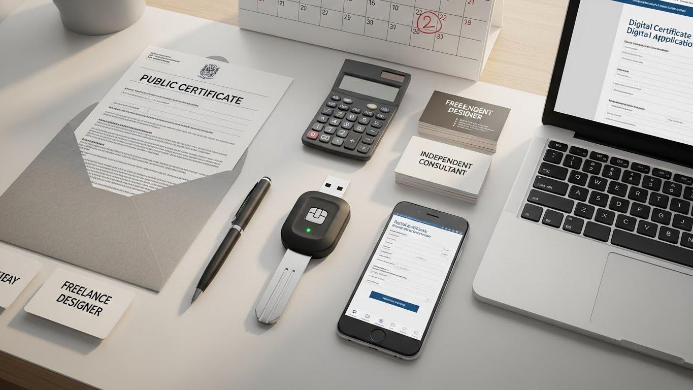 개인사업자 전자세금서용 공인인증서 발급