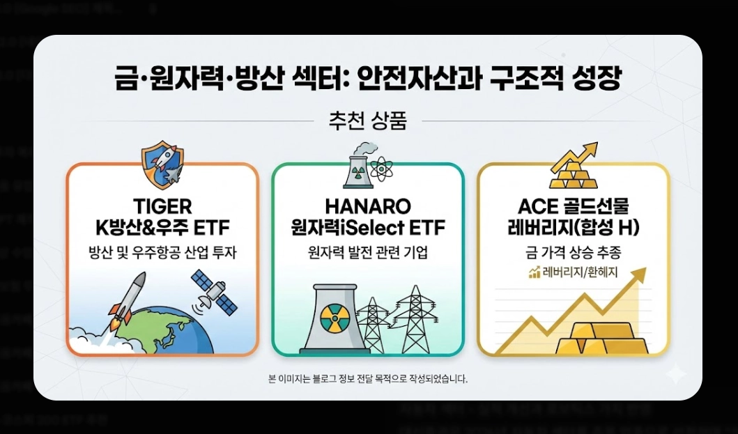 코스피 ETF 추천 TOP 5 [2026년 전망] 섹터별 유망 종목 및 투자 전략