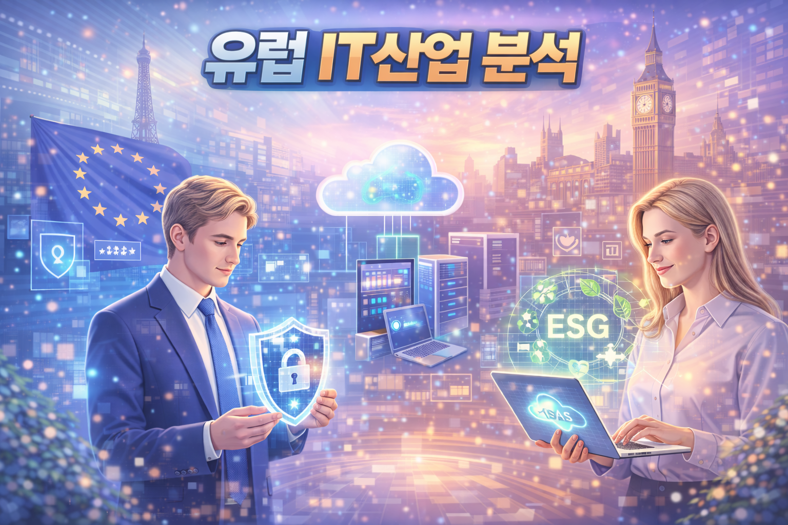 유럽 IT산업 분석 이미지