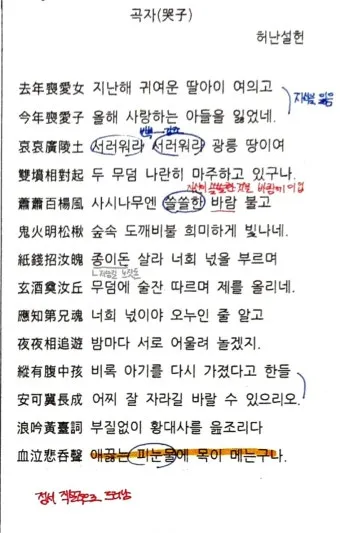 허난설헌 허난설헌 시선 고전 시와 여성 문학의 가치_26