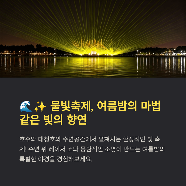 순천만 국가정원 여름 물빛축제 완전 가이드, 주요 프로그램, 관람팁 총정리
