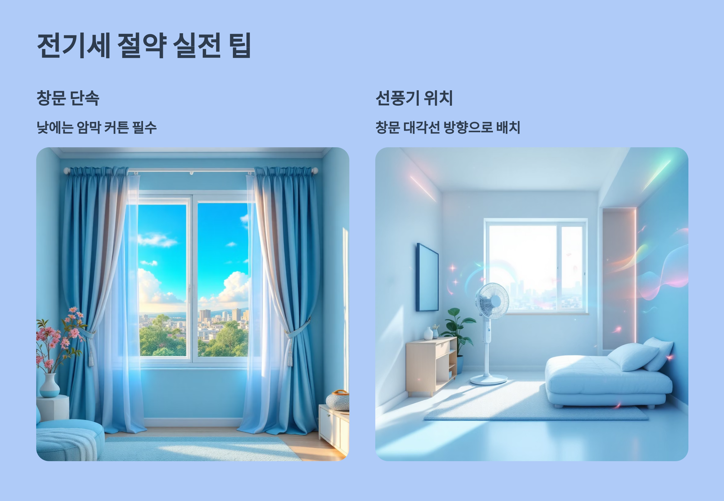 전기세 절약 실전 팁