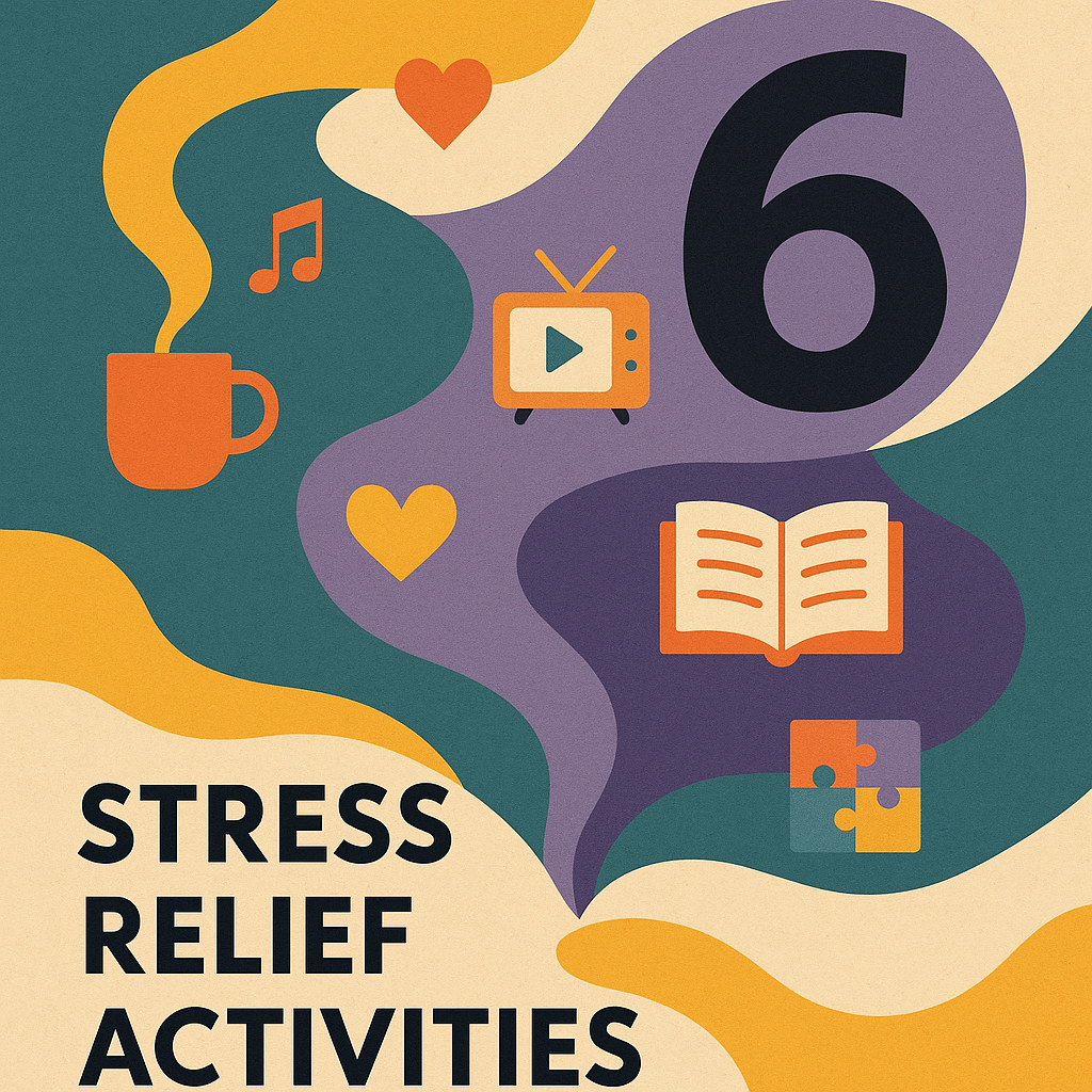 실내에서 쉽게 할 수 있는 스트레스 해소법 6선