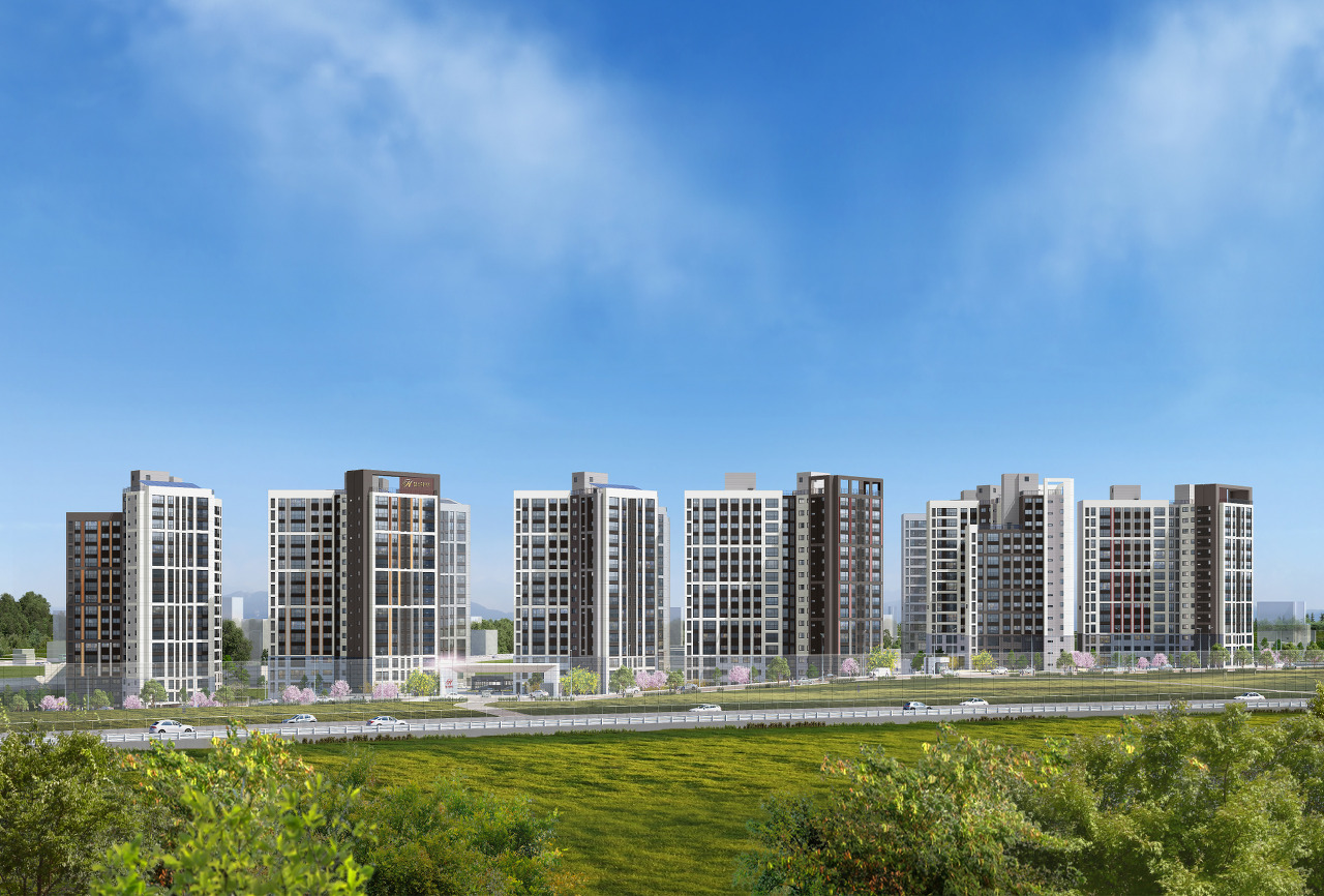 단지 조감도 이미지