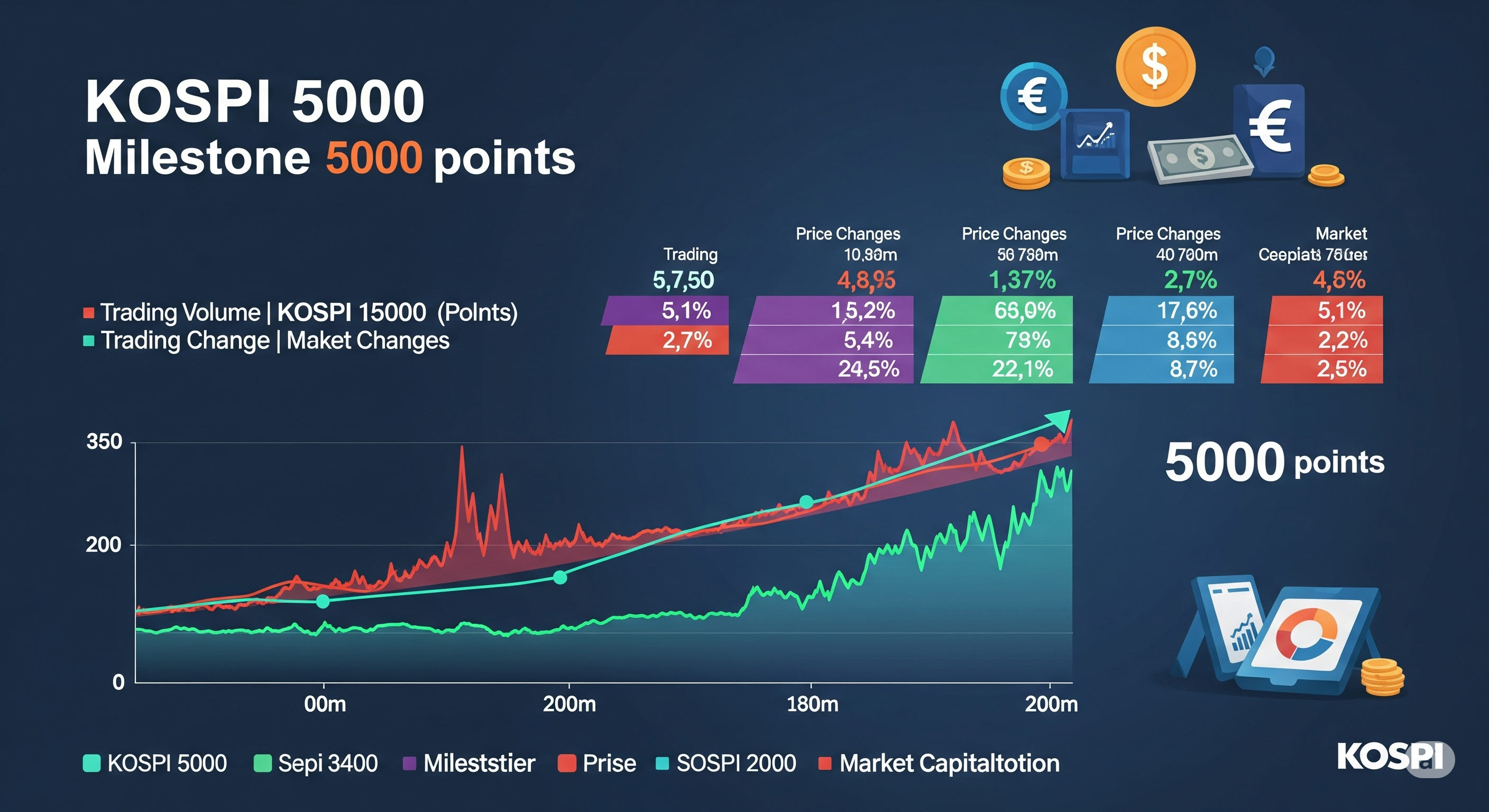 코스피 5000 이미지