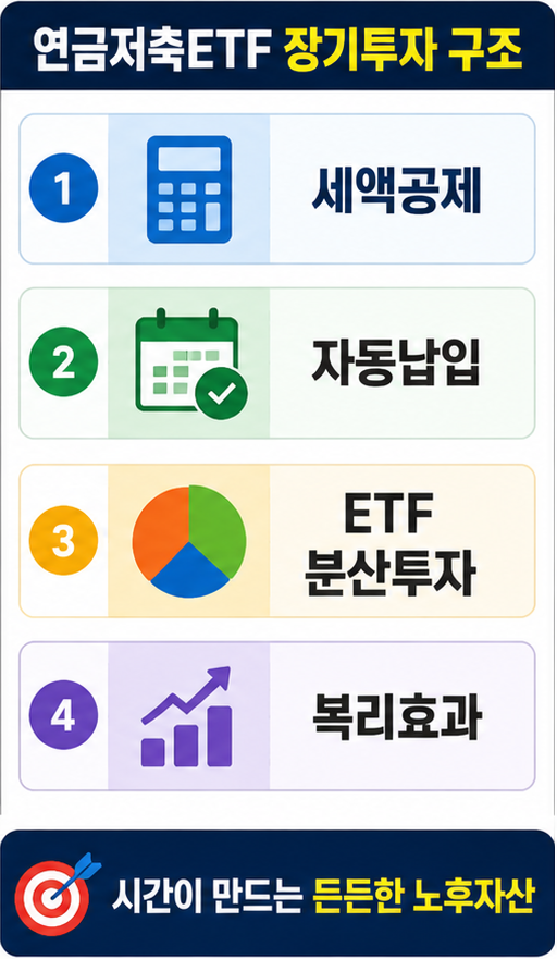 연금저축ETF 장기투자 노후준비 구조