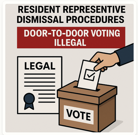 방문투표, 왜 해임절차에서 문제가 되는가