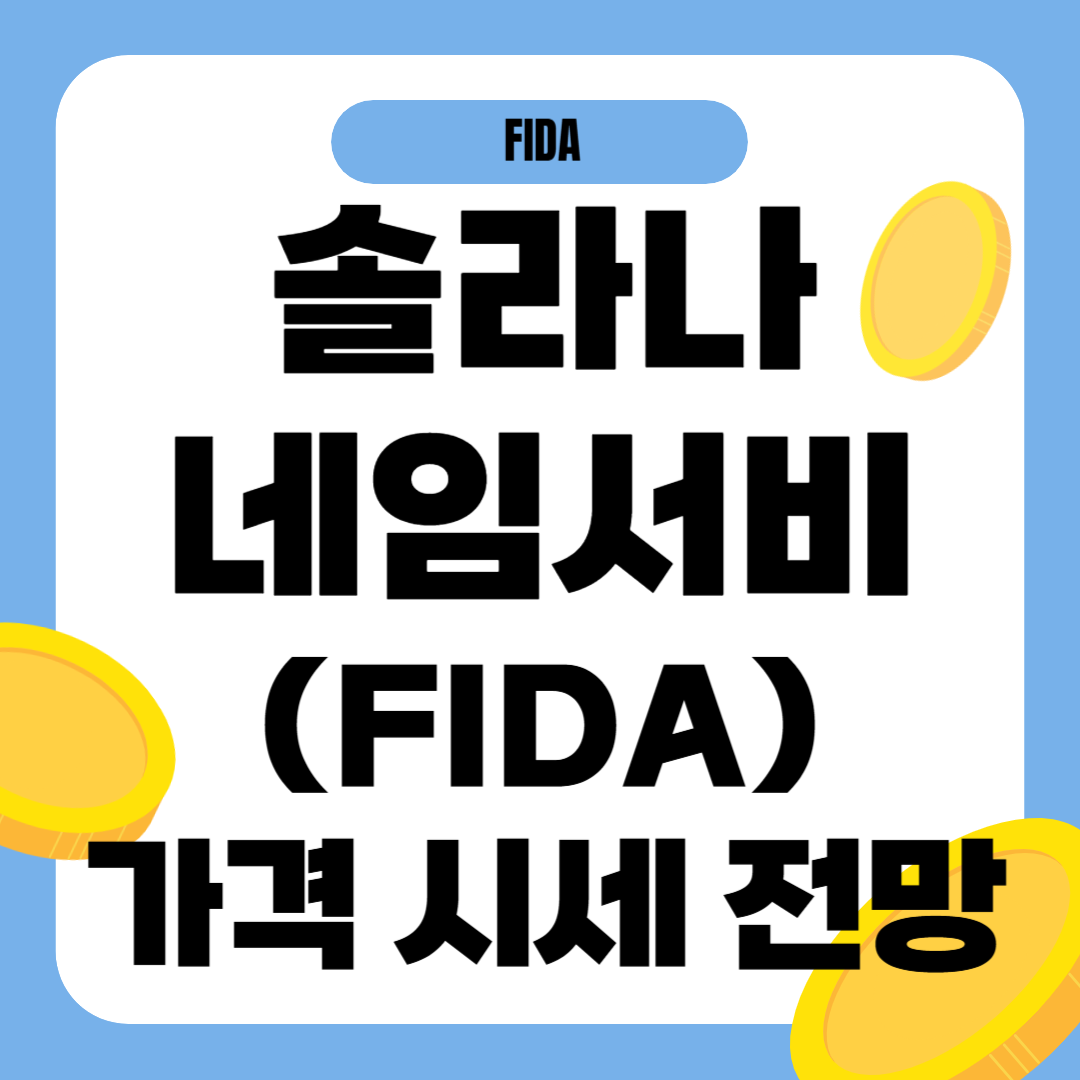 솔라나네임서비스 코인 시세 전망