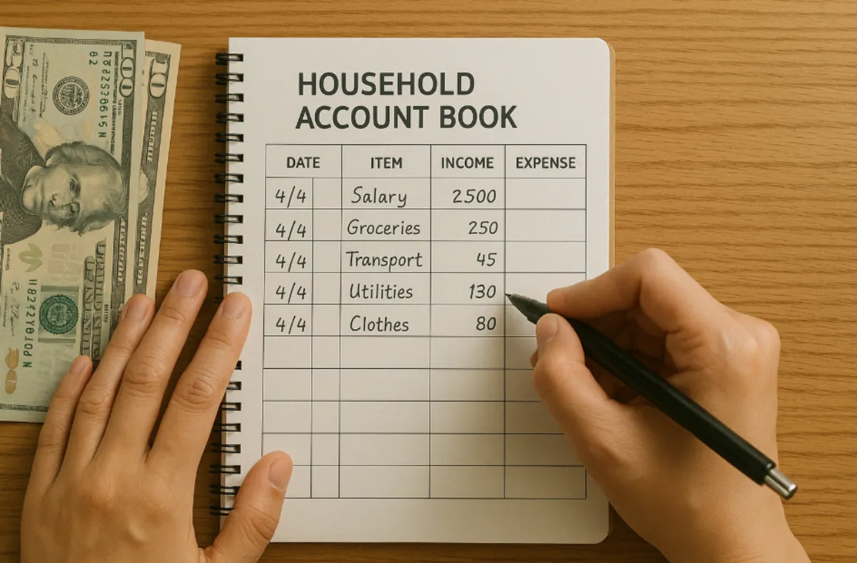 가계부 작성 & 지출 패턴 분석