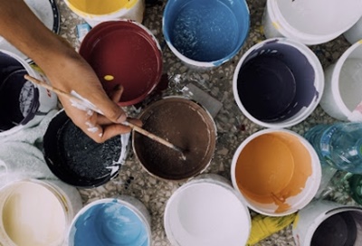 수성 페인트 지우는 법