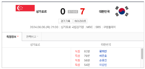 한국 중국 축구 일정 중계 방송 중계 채널 (모바일, PC)