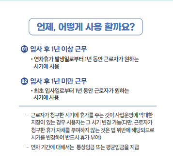 연차발생기준