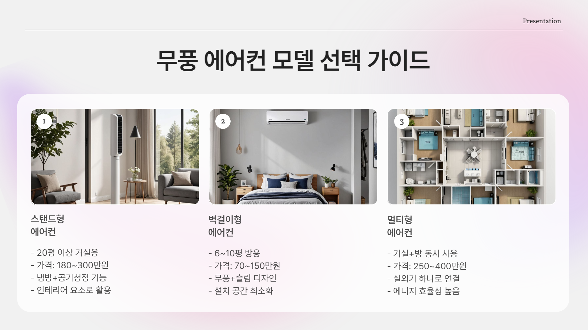 여름 전에 꼭 봐야 할 삼성 무풍 에어컨 구매 가이드