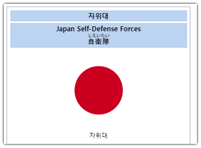일본 자위대