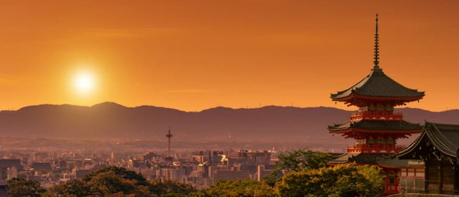 교토 배경 사진