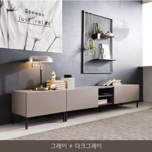 리바트 무드 모던 2400 거실장 (4색)