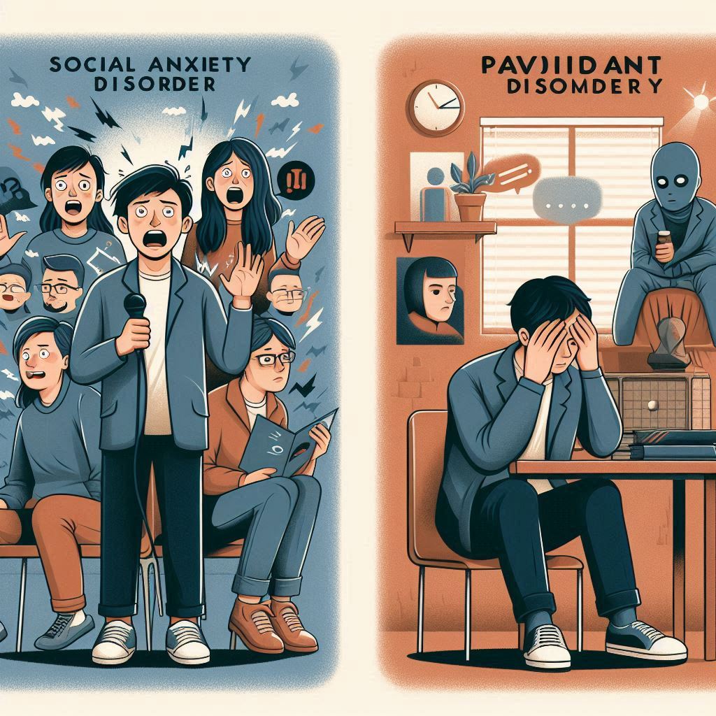 대인기피 VS 사회공포