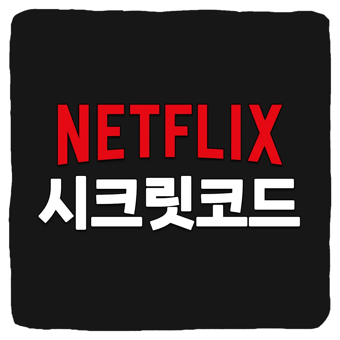 넷플릭스 시크릿 코드 및 사용 방법