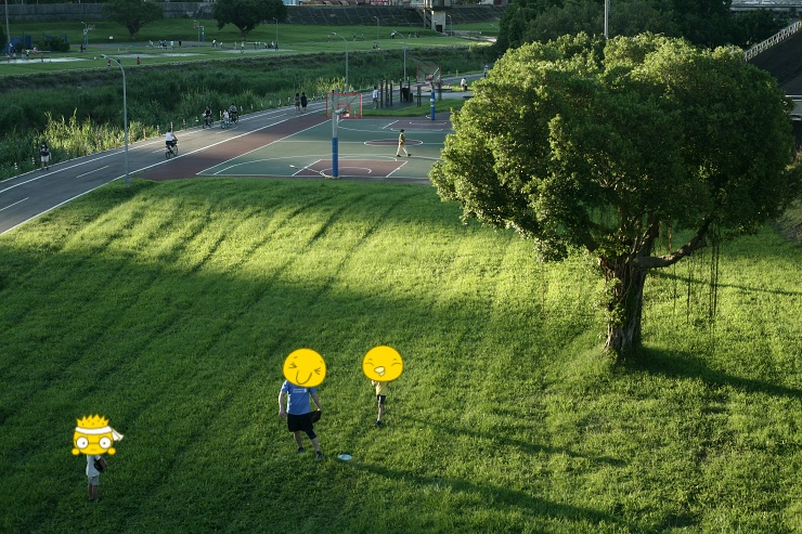 아이와 야외 운동