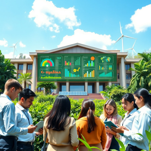 공공기관을 위해 AI로 환경활용하는 이미지