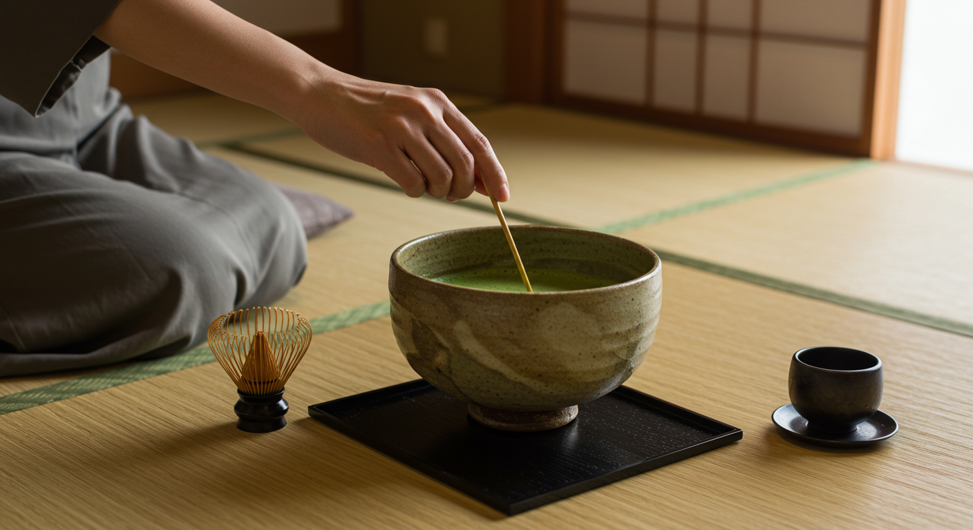 말차 마시는 법