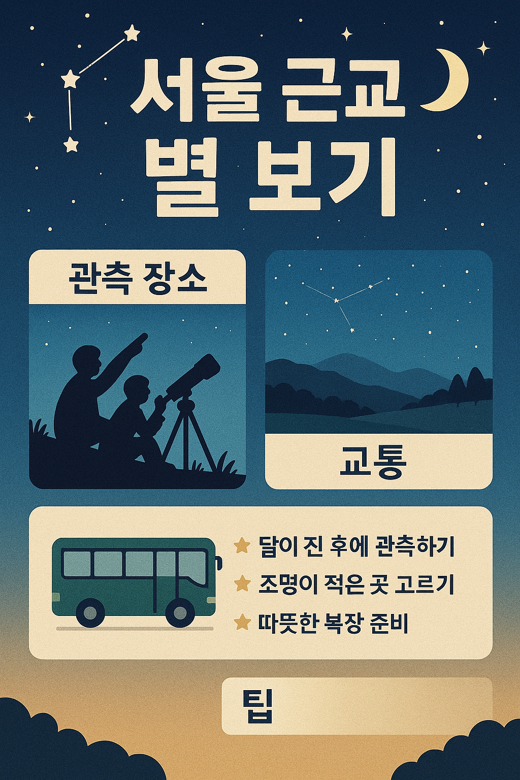 서울근교 별보기