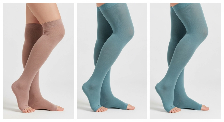 림프·지방 문제로 양쪽 다리가 대칭적으로 붓는 림프부종 개념 그림