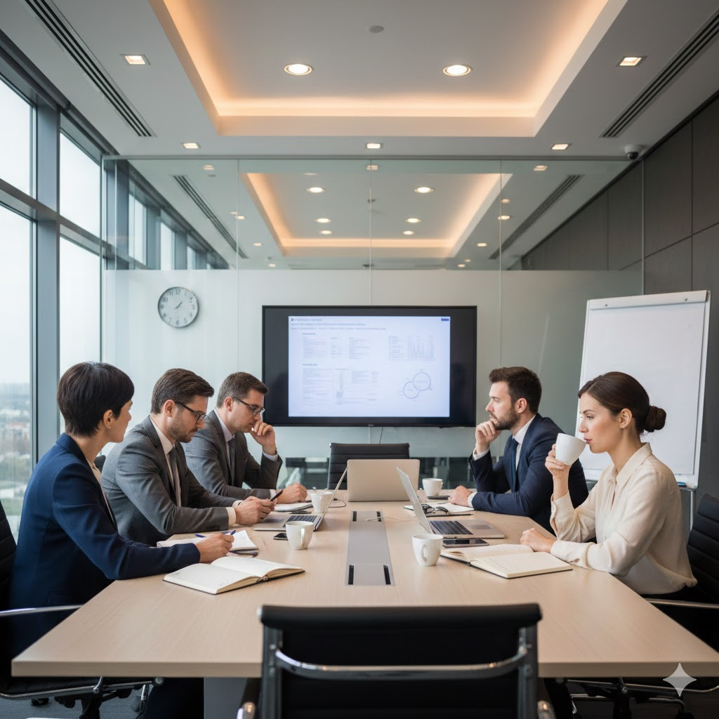 같은 회의실, 같은 프로젝트지만 각자 다른 이해관계를 가진 직장인들의 동상이몽