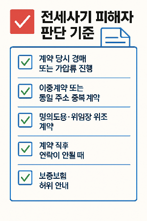 피해 상황을 빠르게 파악할 수 있는 핵심 조건 요약