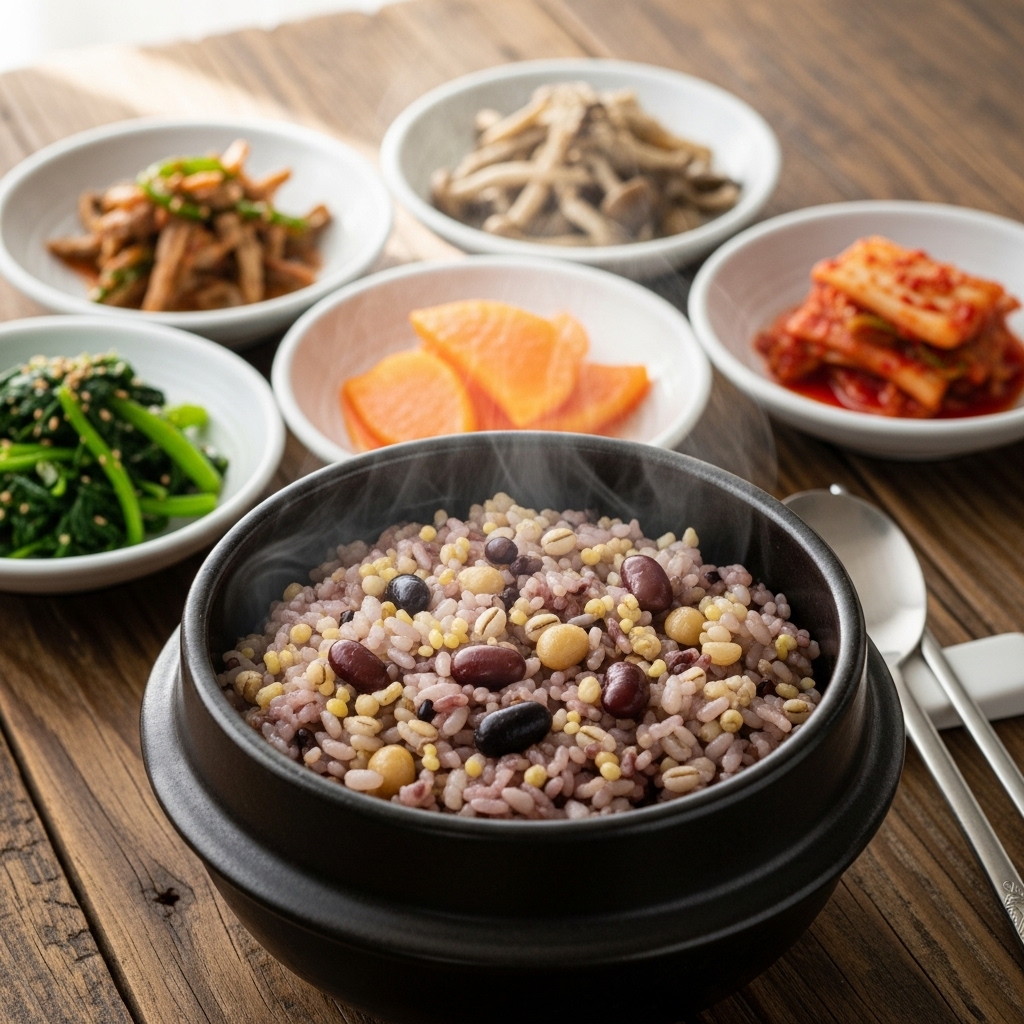 혈당 조절을 돕는 건강한 잡곡밥 식단