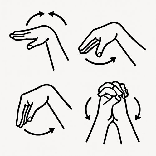 손목에 좋은 운동 관련 이미지