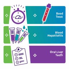 건강검진 항목에 대한 인포그래픽