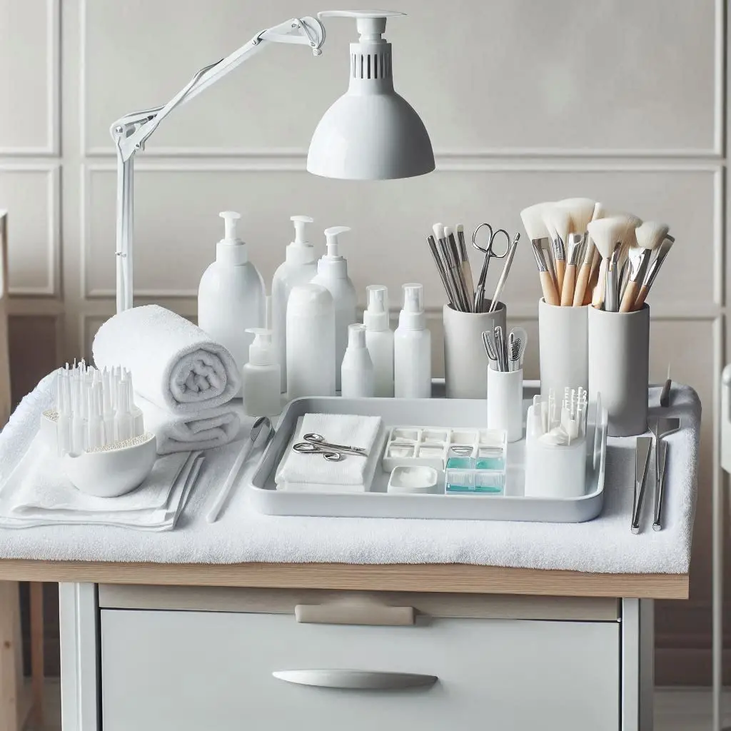 피부,체형관리 샵 배경