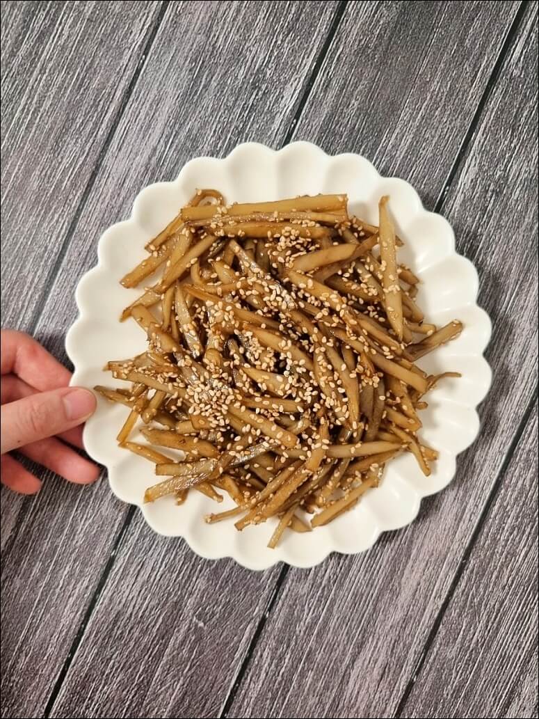 우엉조림 만드는 법