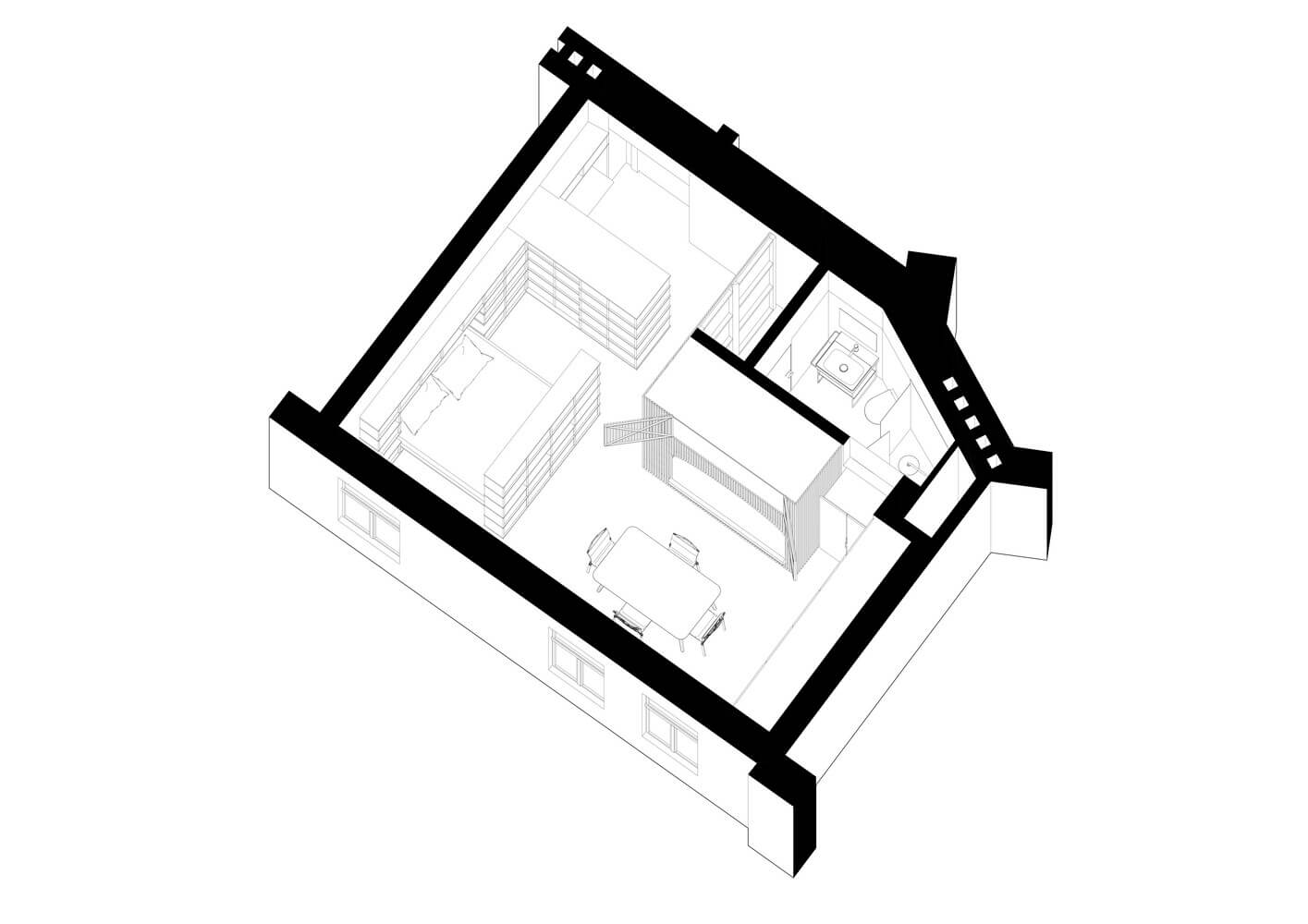 아파트-아이소메트릭