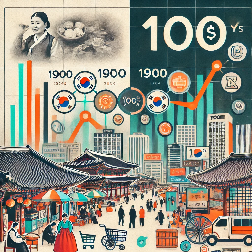 대한민국의 100년간 물가 변화