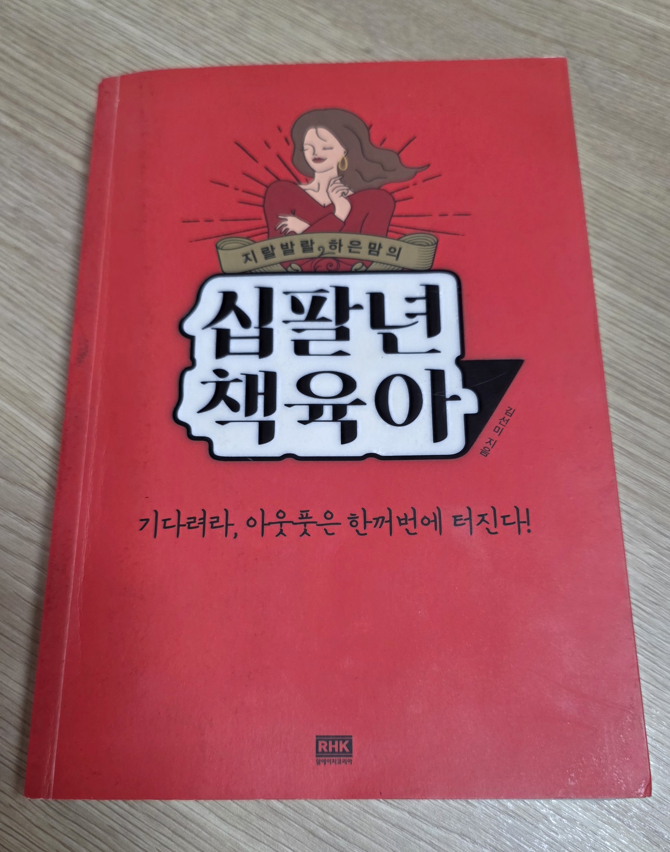 집에 책이 꼭 있어야 하는 이유를 설명해 주는 베스트셀러 도서 십팔년 책육아 책 표지