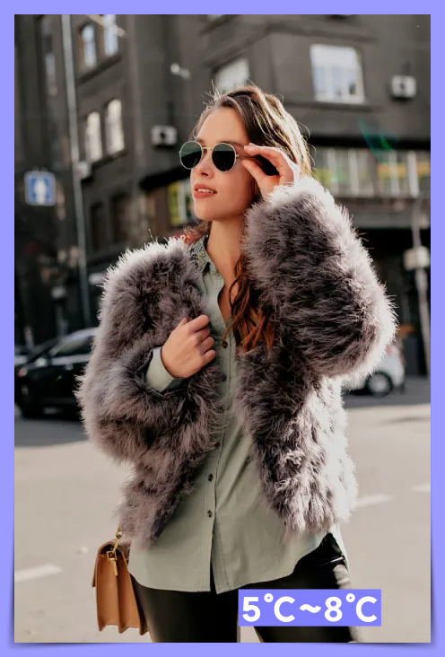 5도 여자 옷차림