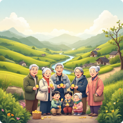 정선군 농어촌 기본소득 이미지