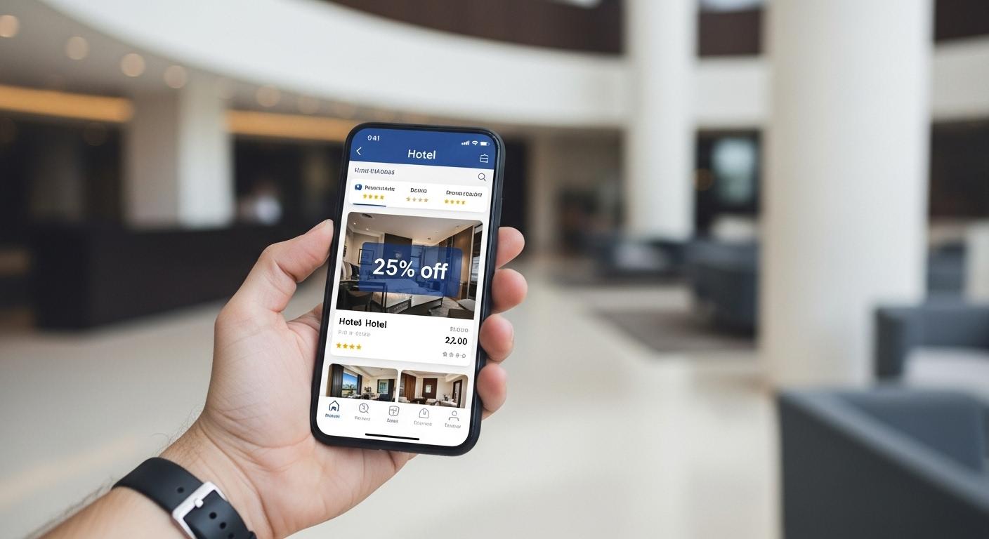 호텔 할인 앱