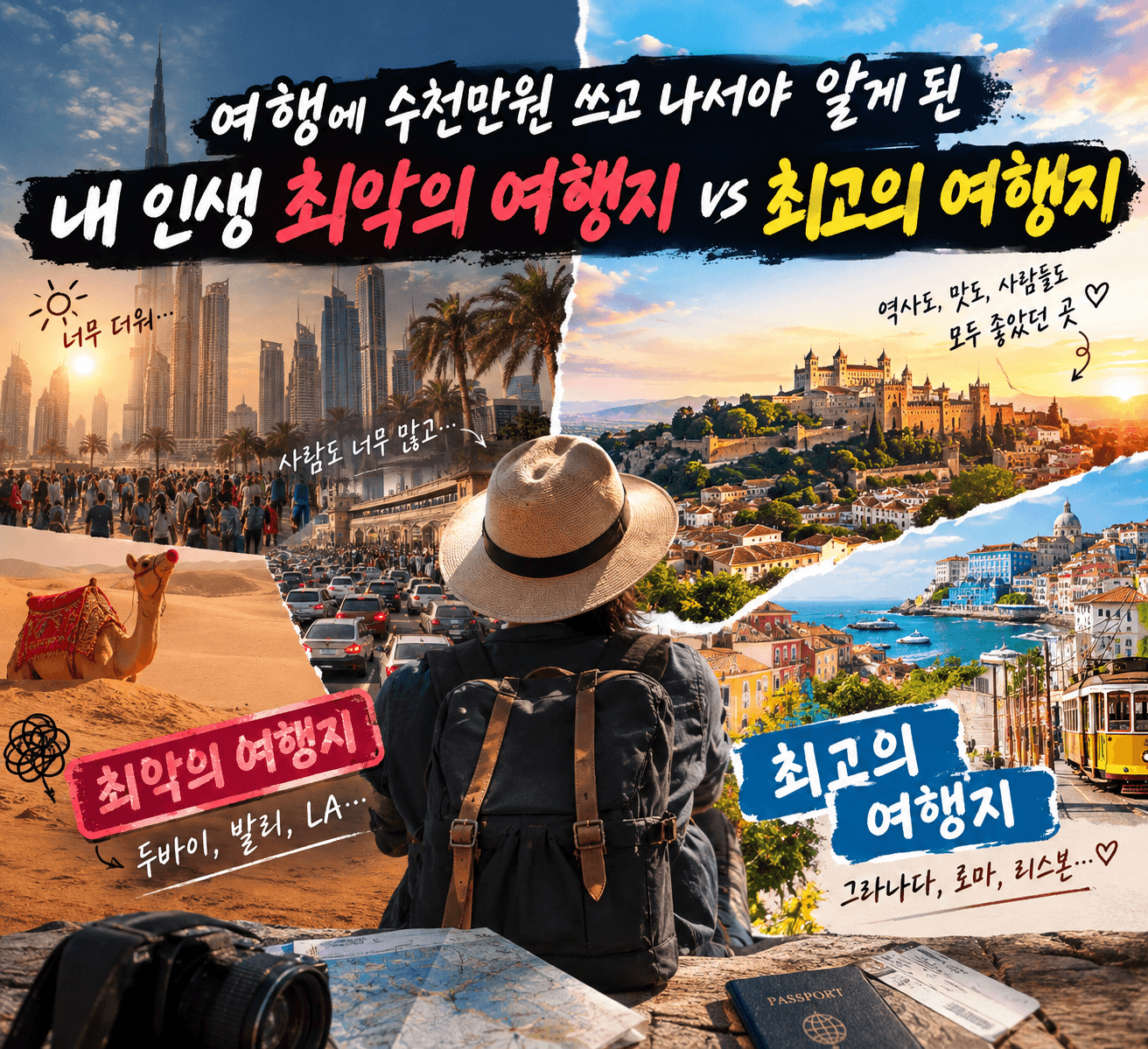 여행지 선택법