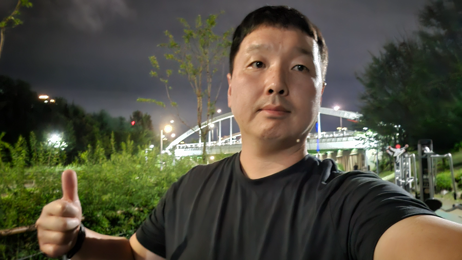 매일 달리기 4일차 인증샷