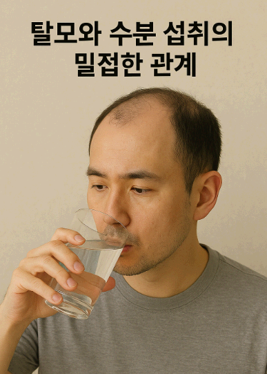 탈모와 수분 섭취의 밀접한 관계