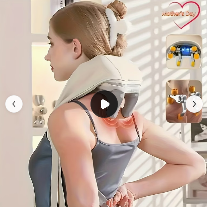 전동 어깨·목 마사지기