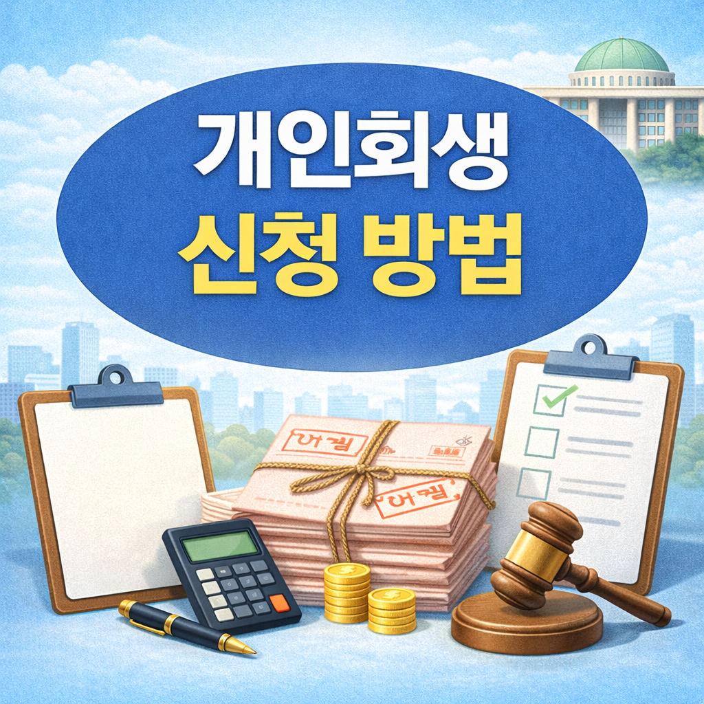 2026년 개인회생 신청 방법